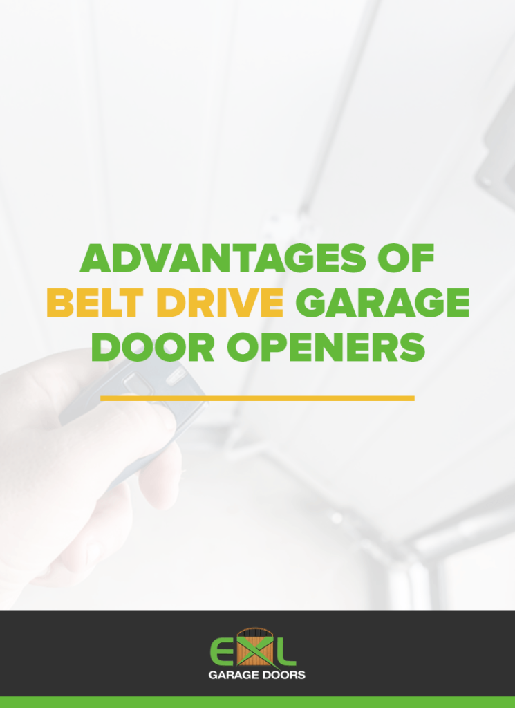 Advantages of Belt Drive Garage Door Openers